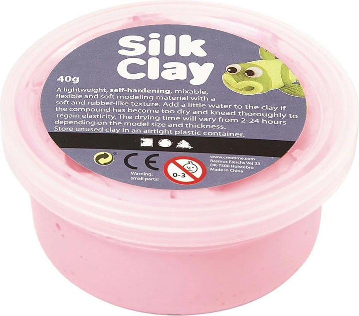 Produktbild Silk Clay Roze, 40gr.