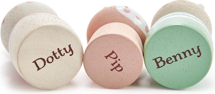 Produktbild Tender Leaf Toys Puppenhaus Hasenfamilie