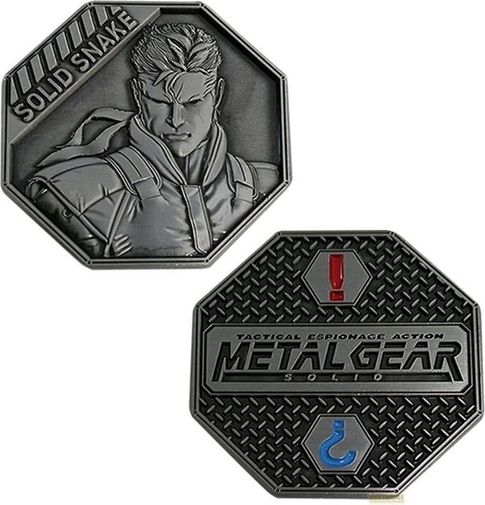 Actual product image Fanattik Metal Gear Solid pièce de collection Solid Snake Limited Edition