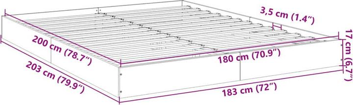 Produktbild vidaXL Kees (180 x 200 cm)