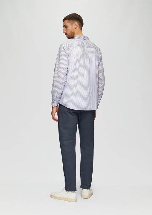 Image du produit S.Oliver Hemd Regular Fit: Gestreiftes Hemd aus Popelin (S)