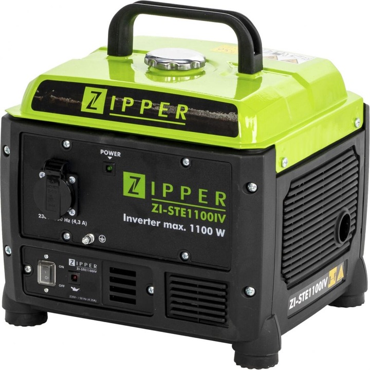 Produktbild Zipper Stromerzeuger Inverter (800 W, 1.55 l)