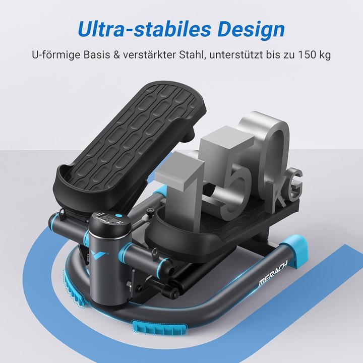 Produktbild Merach Mini Swing Stepper mit Widerstandsbändern