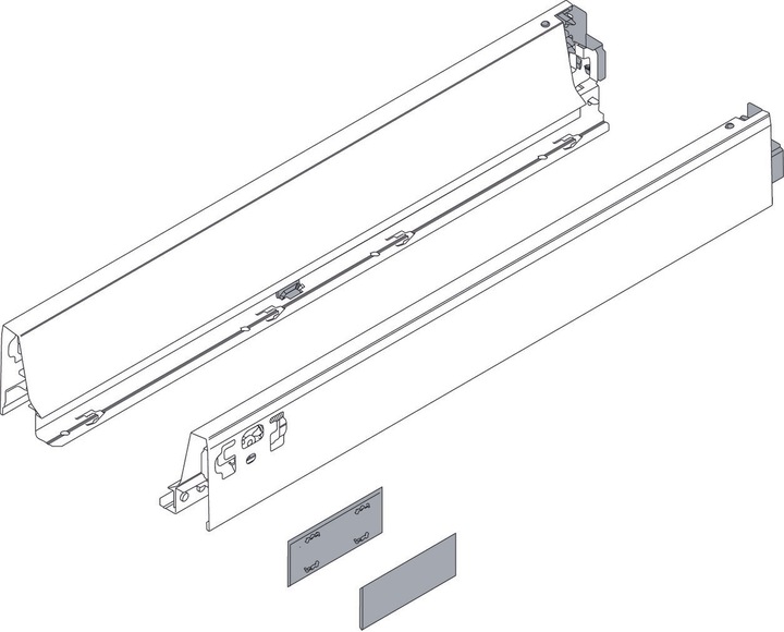 Immagine prodotto Blum 378M5002SA SEIW Spondina TANDEMBOX 500mm