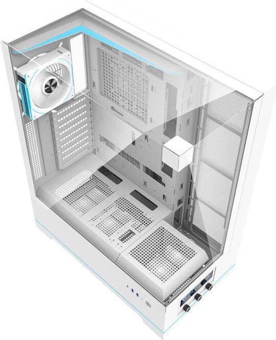 Produktbild Darkflash Tech Darkflash DY450L PRO computer case with fan (white) (ATX, ITX, mATX)