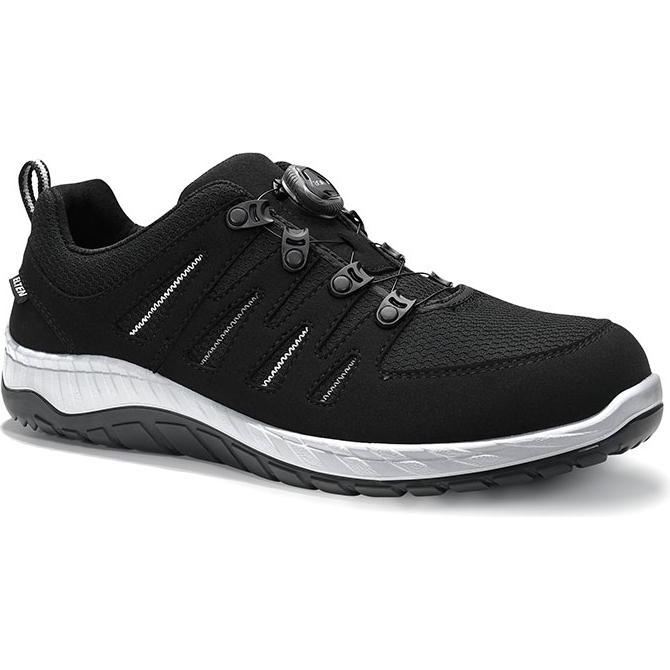 Thumbnail - Elten, Sicherheitsschuhe, Shoes Maddox Boa Low ESD S3 SRC, black / gray 47 (S3, 47)