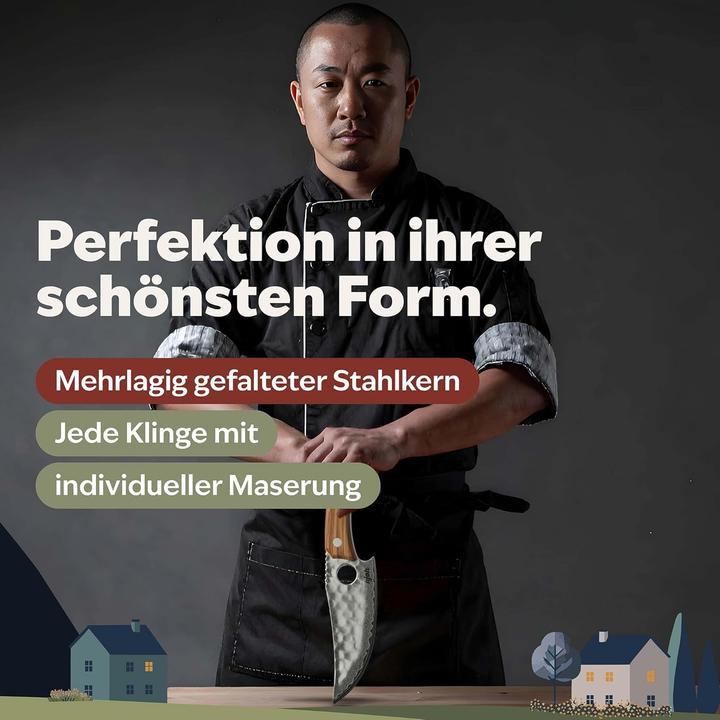 Produktbild Kjøk Damastmesser Kochmesser