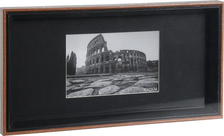 Produktbild Casativo Bilderrahmen, schwarz-braun, 32 x 17 cm (10 x 15 cm)