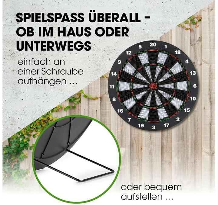 Produktbild DoYourDart Dartboard mit 6 Pfeilen
