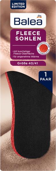 Produktbild dm Balea Fleecesohlen Grösse 40/41, 1 Paar