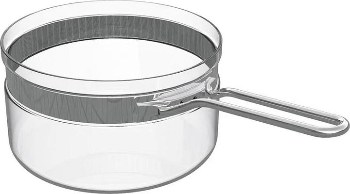 Productafbeelding Glazen steelpan Ø20cm mGD (Borosilicaatglas, 20 x 10 cm)
