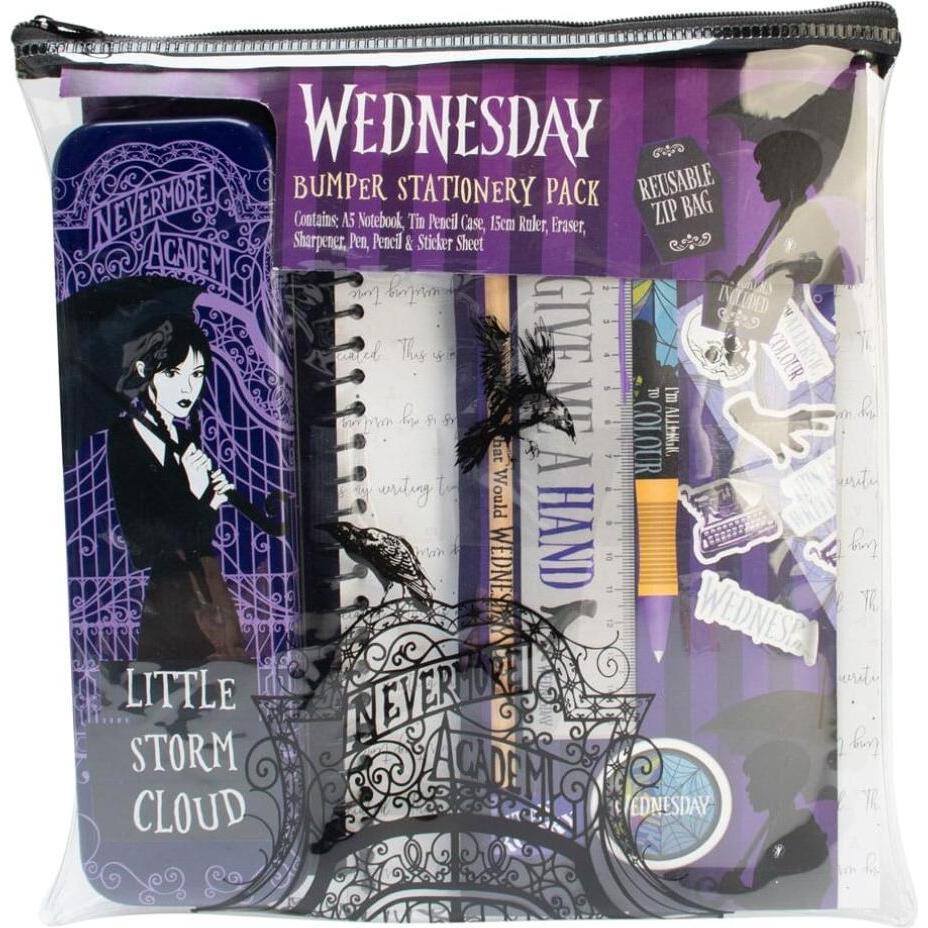 Thumbs Up, Etui, Wednesday - Schreibwaren Set 7-teilig Bumper