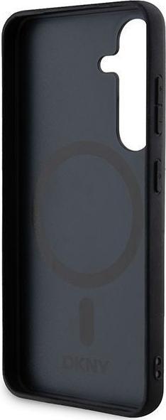 Produktbild DKNY DKHMSPSHRPSK S921 czarny/black hardcase Leather Pattern Metal Logo MagSafe (Samsung Galaxy S24)