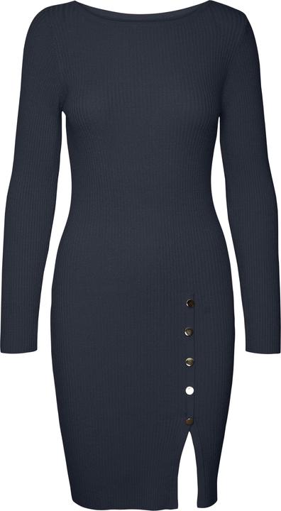 Image du produit Vero Moda VMABA BUTTON LS BOATNECK DRESS GA EXC Robe en maille (XL)