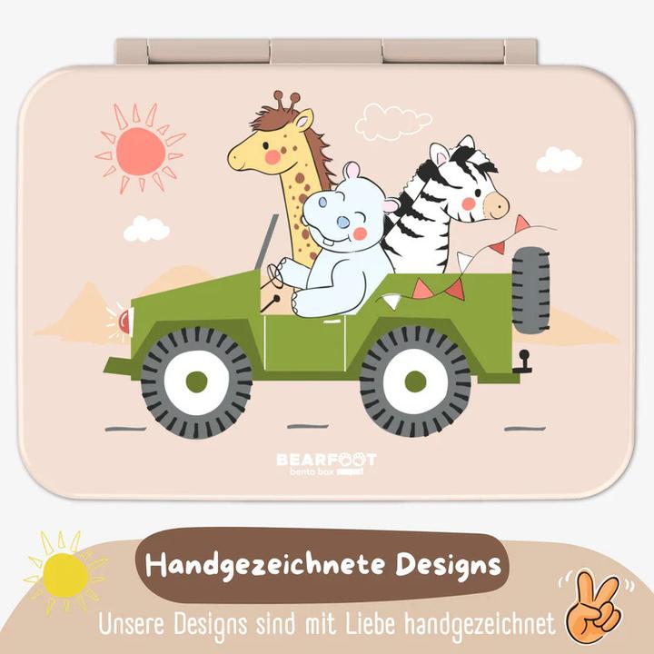 Produktbild Bearfoot Bdose Bento box COMPACT Safari