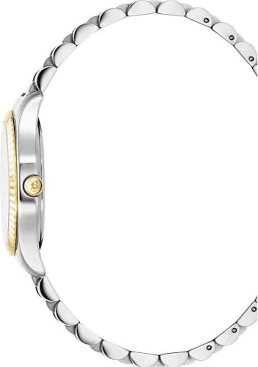 Actual product image Jacques du Manoir Elegant Two-Tone Analog Watch with Stainless Steel Band (Analogue wristwatch, 31 mm)