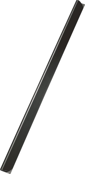 Leitz clip rail, DIN A4, filling height: 15 mm, black plastic, capacity: 130 sheets