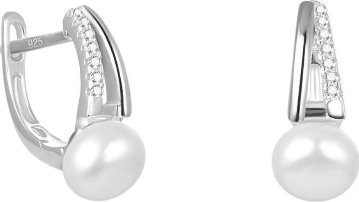 Immagine prodotto Beneto Eleganti orecchini in argento con perla d'acqua dolce AGUC2262P (Argento)