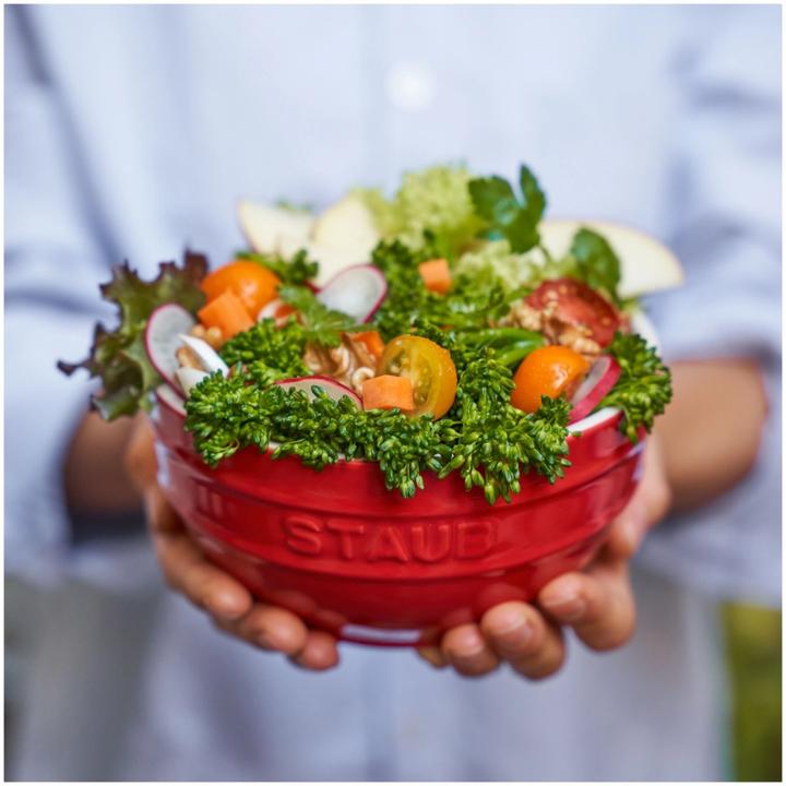 Produktbild Staub 4er-Set Rundschalen - 12 cm Rot (12 cm, 0.40 l, 4x)