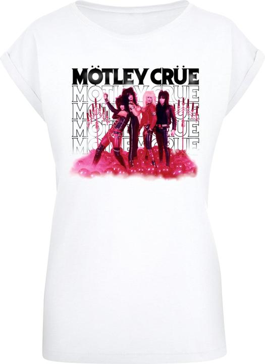 Image du produit Merchcode Ladies Motley Crue - T-shirt mauve - 138505 (XXL)