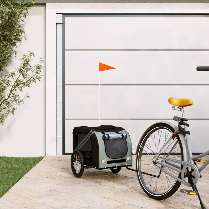 Produktbild vidaXL Fahrradanhänger Hund
