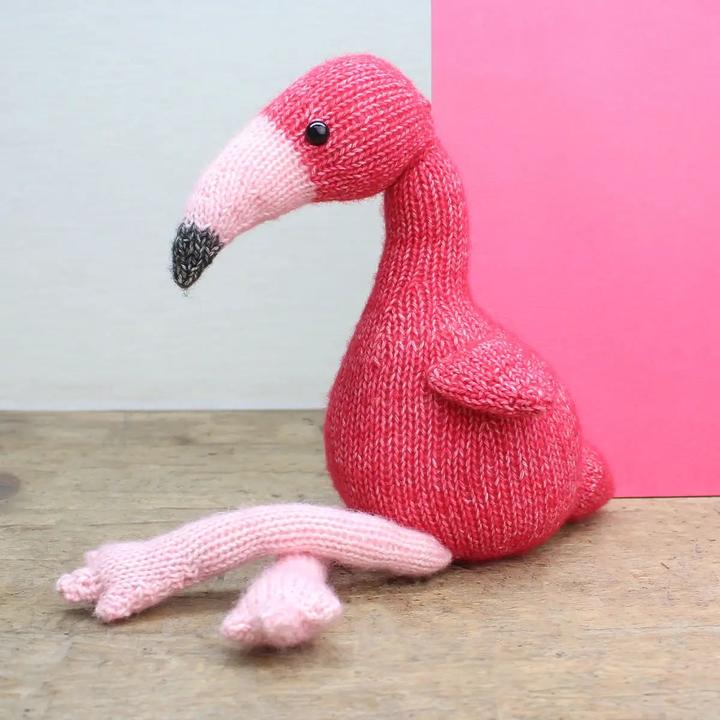 Immagine prodotto Hardicraft Chris Flamingo - Set per lavorare a maglia