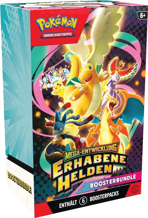 Pokémon Pokemon ITA Megaevoluzione Ascesa Eroica Bundle 6 buste (Italienisch, Booster Pack)