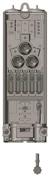 Raychem 2050SK, 3xE14-L1,L2,L3,N,PE mit E-Se 3 Kabel bis 5x16qmm IP54 26630-000
