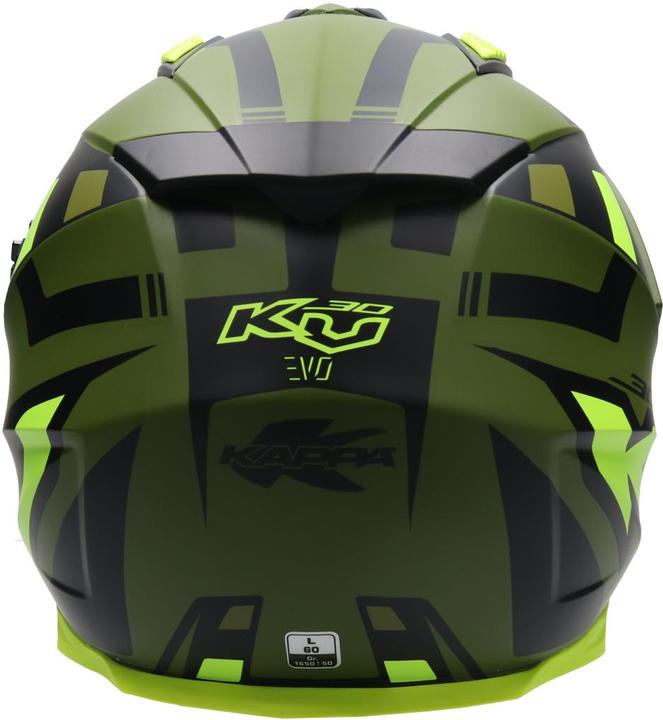 Actual product image Kappa KV-30 EVO GRAYER Endurohelm (S)