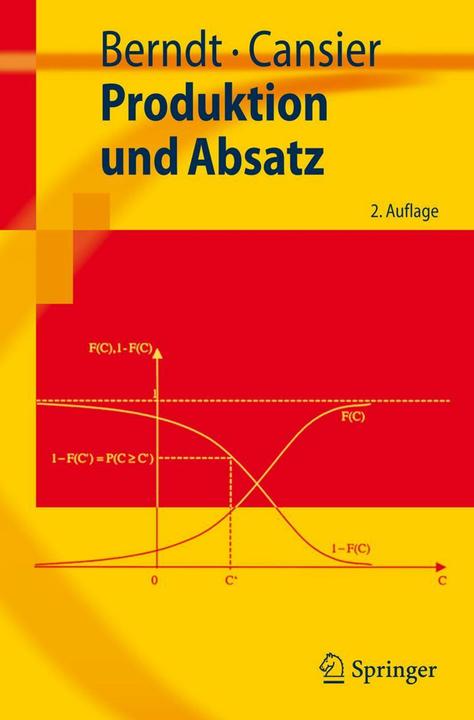Produktbild Produktion und Absatz (Deutsch, Adrienne Cansier, Ralph Berndt, 2007)