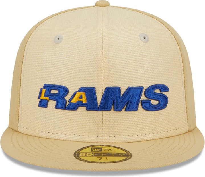 Produktbild New Era 59Fifty Fitted Cap RAFFIA Los Angeles Rams - 7 1/8 (7 1/8)