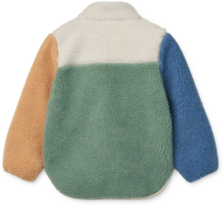 Actual product image Liewood Nolan Pile Jacke Peppermint Multi Mix (128)