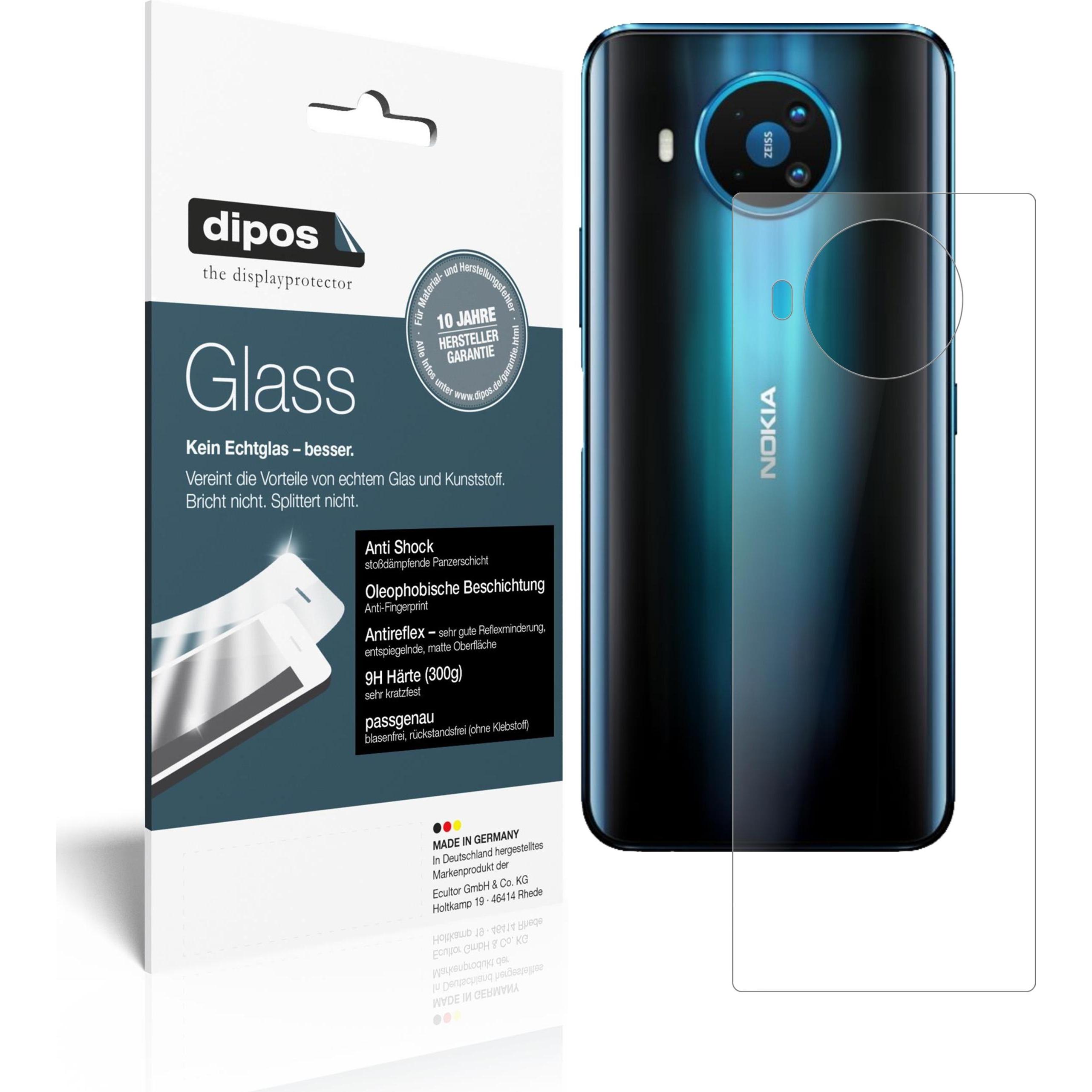 Dipos Displayschutz Anti-Shock (1 Stück, Nokia 8.3), Smartphone Schutzfolie, Transparent