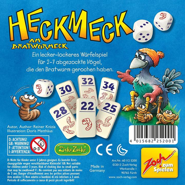 Produktbild Zoch Heckmeck am Bratwurmeck (Deutsch)