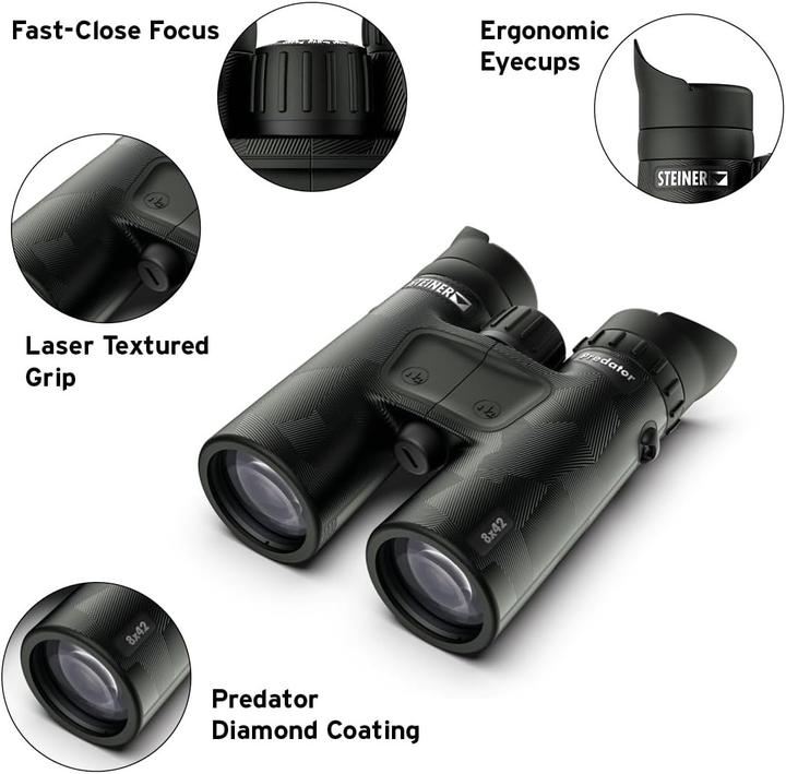 Produktbild Steiner Binocolo Predator (8x, 42 mm)
