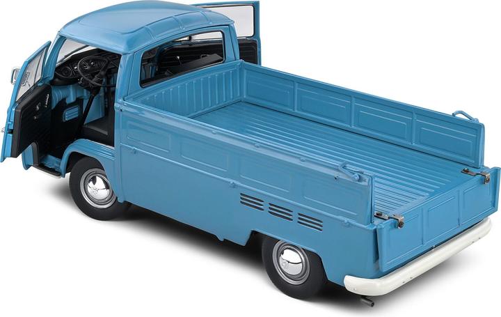 Actual product image Solido 1:18 Volkswagen T2 Pick up 1968 blue