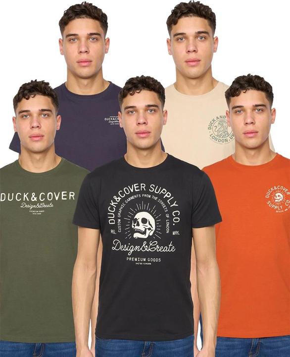 Produktbild Duck and Cover Mullbarry TShirt (5erPack) (S)