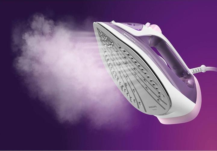 Actual product image Philips 3000 series DST3010/30 iron steam iron ceramic soleplate purple (2000 W, 140 g/min)