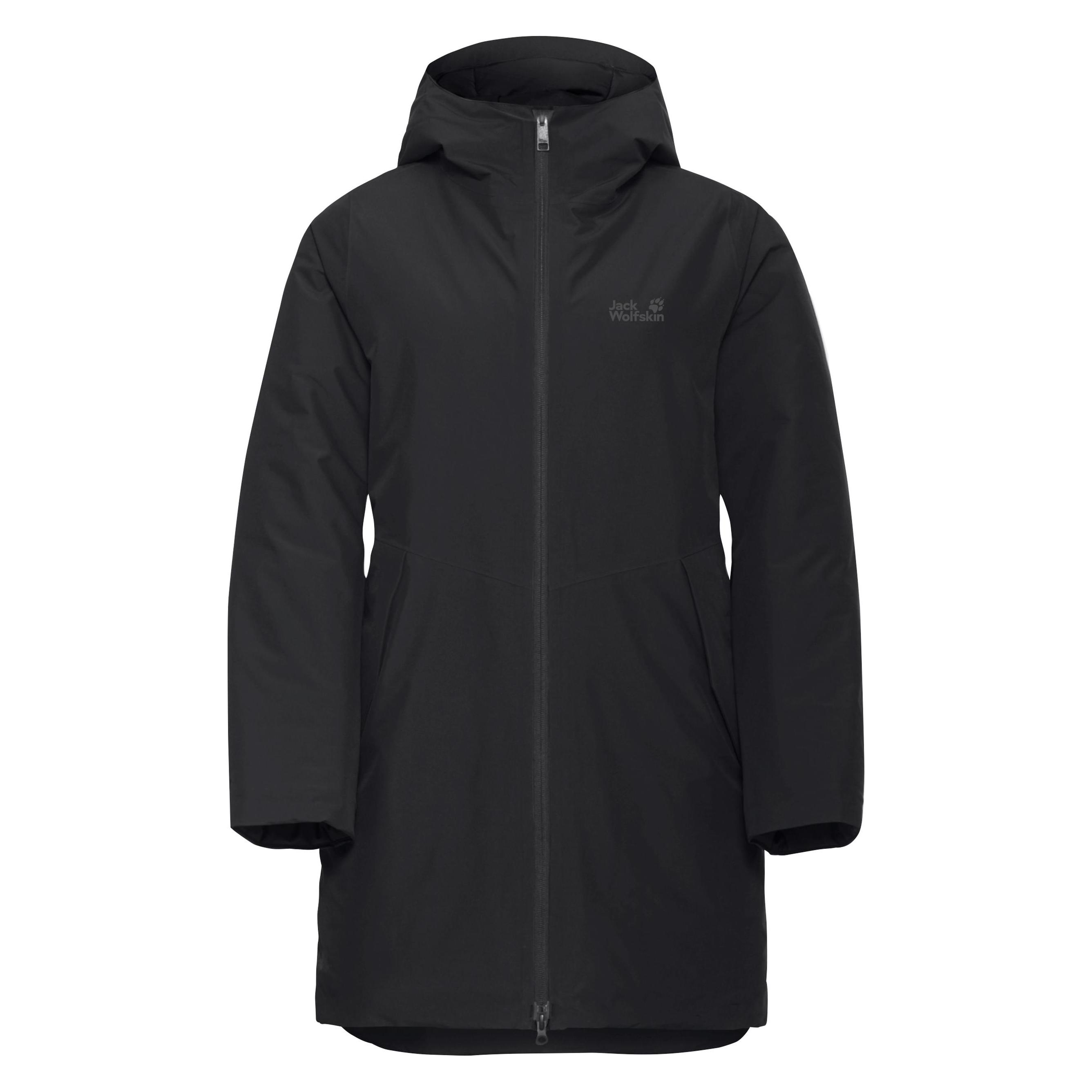 Jack Wolfskin, Damen, Winterjacken, Frost Haven Jkt W, Schwarz, (Xl)