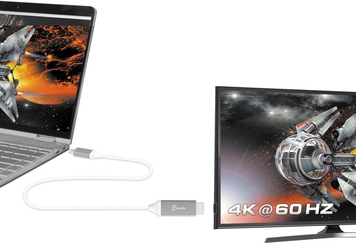 Produktbild j5Create USB Typ C — HDMI (Typ A) (1.80 m)