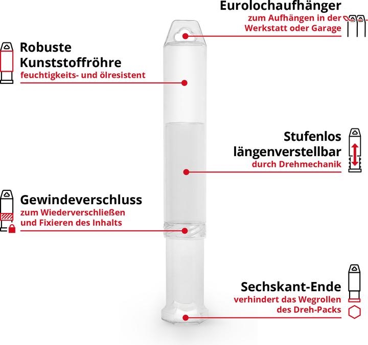 Image du produit Einhell Jeu de burins SDS-Plus 247200, 250 mm, 3 pièces (250 mm)