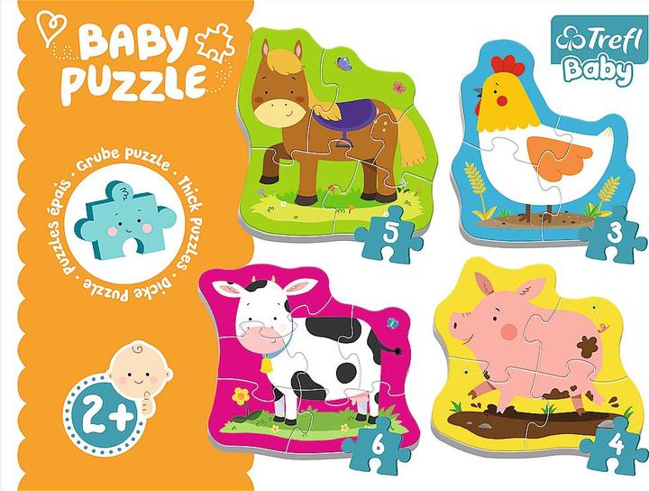 Image du produit Trefl Bébé de la ferme (18 pièces)