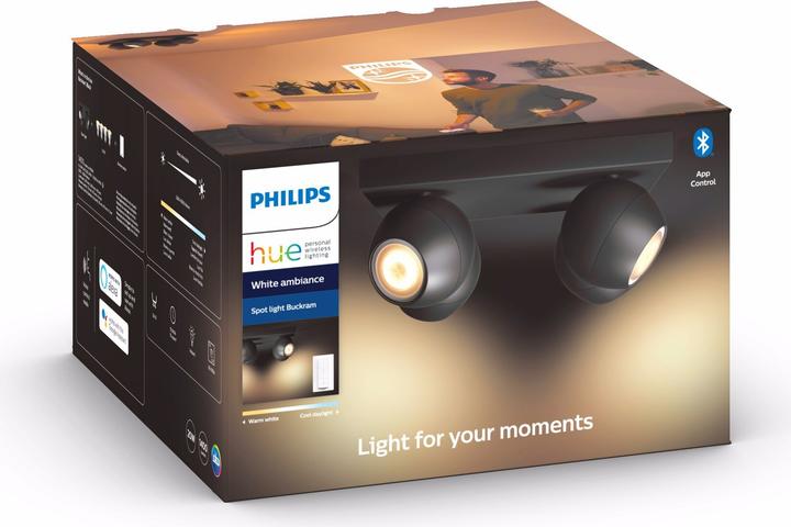 Actual product image Philips Hue Buckram Basic BT (1400 lm, GU10)