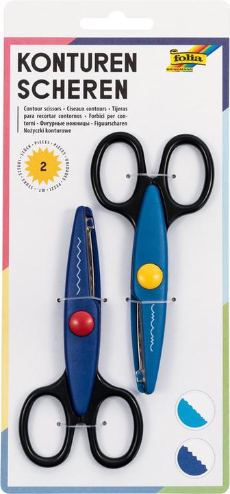 Actual product image hobbytime Contour scissors 2pcs (14.50 cm)