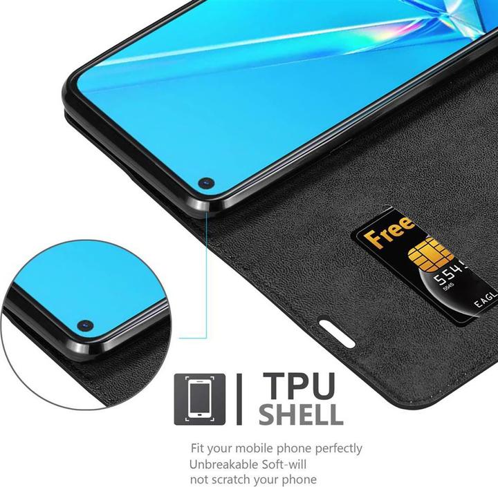 Productafbeelding Cadorabo Boek Onzichtbare Magneethoes (Oppo A92)