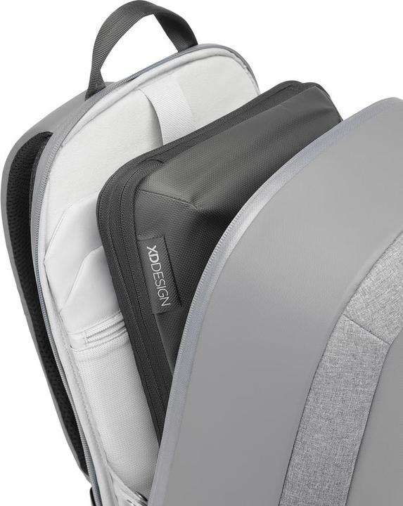 Actual product image XD Design ANTI-THEFT BACKPACK BOBBY EDGE GREY P/N: P706.2502 (17 l)