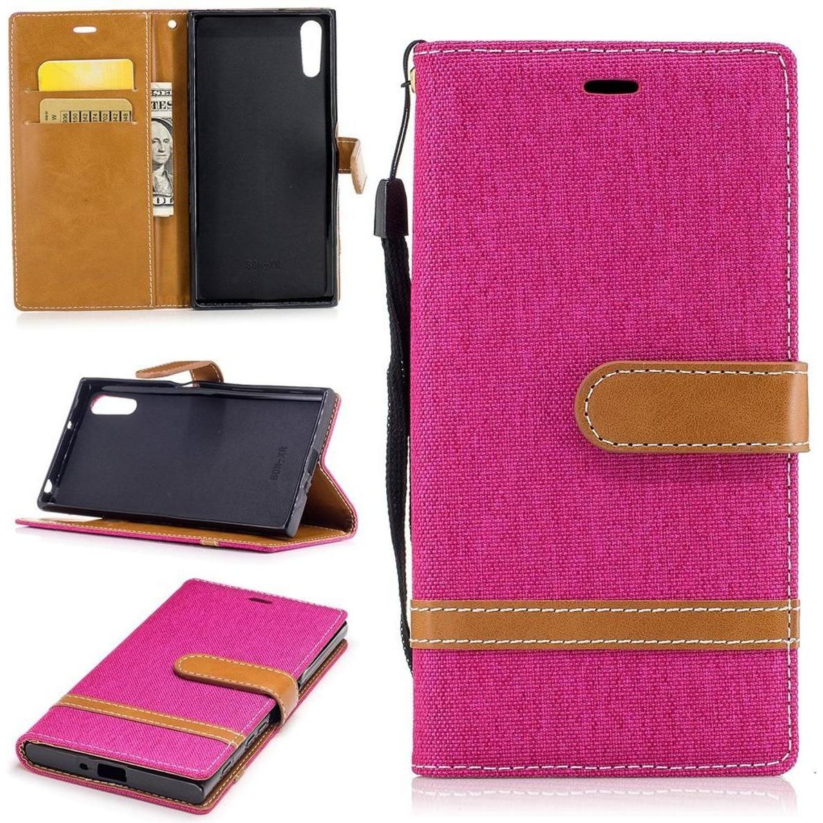 König Design Hülle Handy Schutz für Sony Xperia XZs Case Cover Tasche Wallet Etui Handyhülle (Sony Xperia XZs), Smartpho...