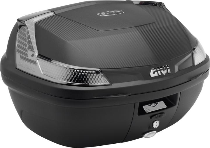 Givi Top-Case B47NT Tech Version ohne Grundplatte und Montagekit FST schwarz matt Tech Version (47 l)