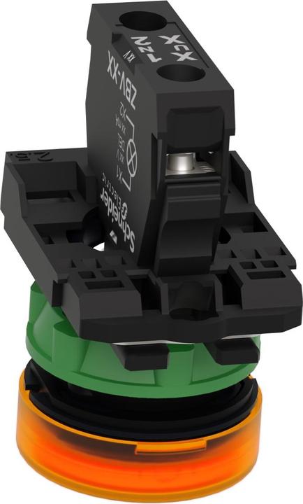 Produktbild Schneider Electric Leuchtmelder LED 24VDC gelb XB5AVB5