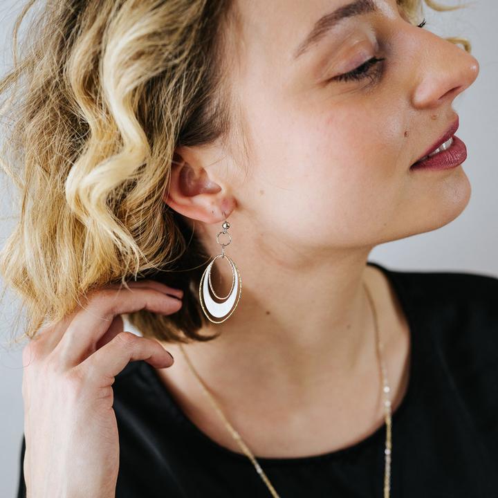 Immagine prodotto Der Kettenmacher Orecchini a rombo (Argento 925)